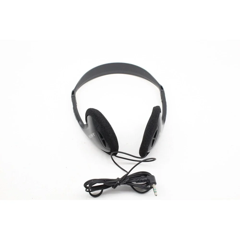 Vintage Sony MDR-025 Wired Headphones Black